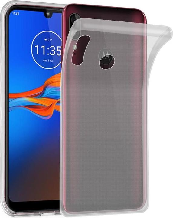 Actual product image Cadorabo TPU Ultra Slim AIR Cover (Motorola Moto E6 Plus)