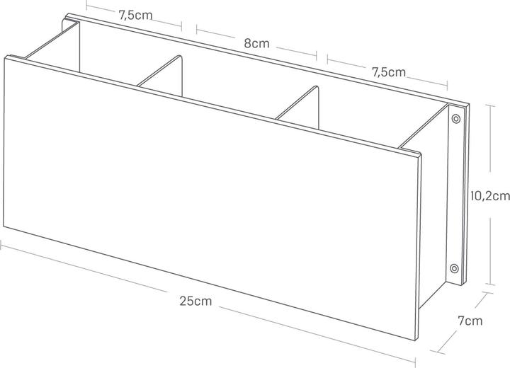 Actual product image Yamazaki Schreibwaren- und Fernbedienungsständer
