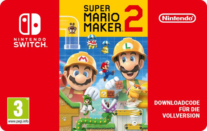 Actual product image Nintendo Super Mario Maker 2 Digital Code (Switch)