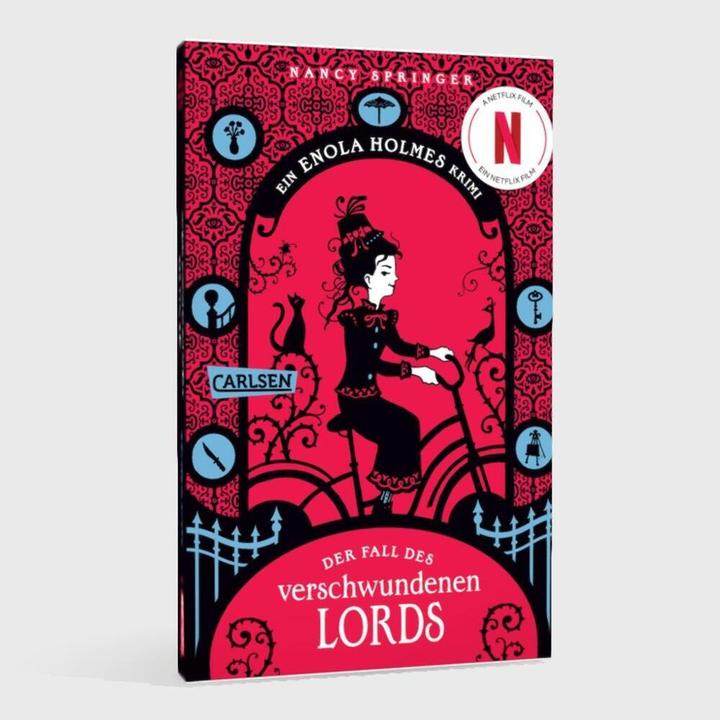 Actual product image Enola Holmes: Der Fall des verschwundenen Lords (German, Nancy Springer, 2024)
