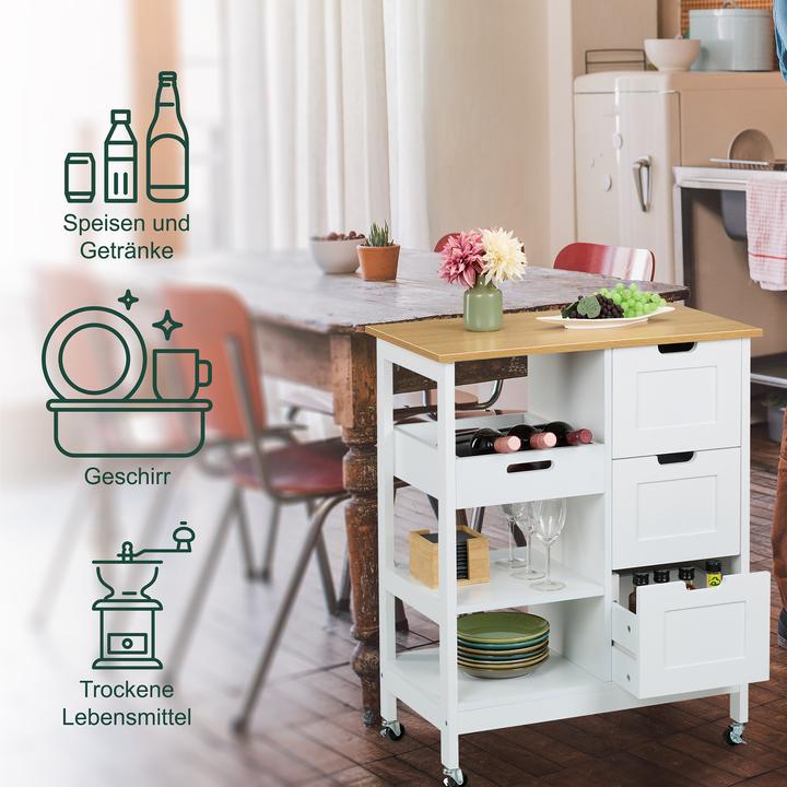 Actual product image Relaxdays Küchenwagen