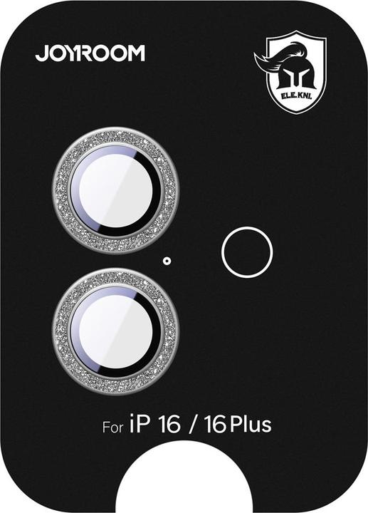 Produktbild Joyroom JR-MSF0299 Camera Lens Protector for iP16/iP16 Plus-Silver (1 Stück, Apple iPhone 16 Plus, Apple iPhone 16)