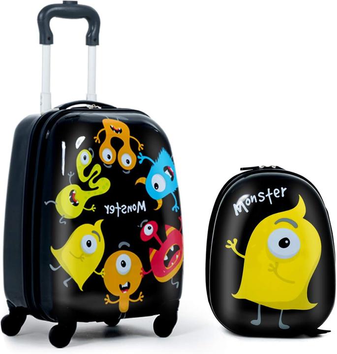 Dreamade Kinderkoffer mit Rucksack Set