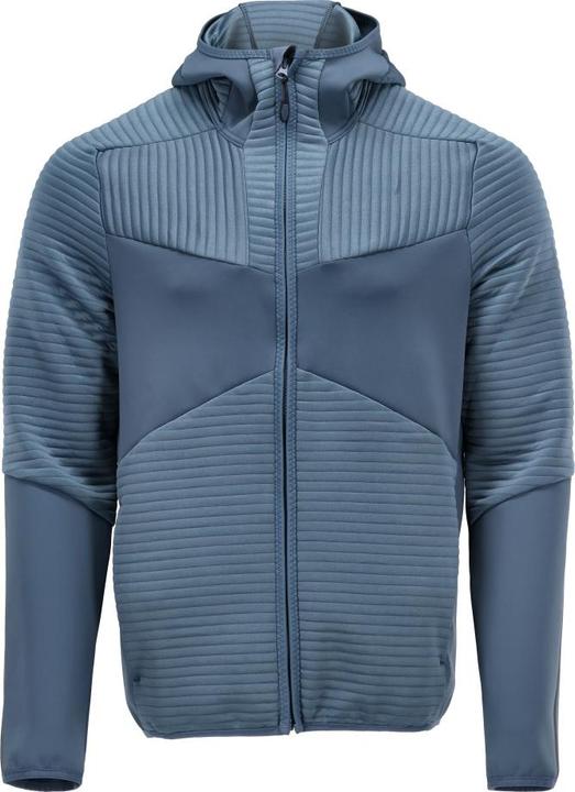 Mascot Kapuzen-Fleecepullover m. RV steinblau, Gr.XL (XL)