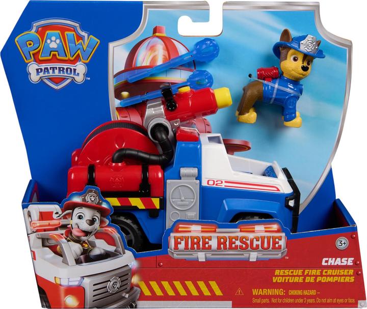 Actual product image Paw Patrol Fire Rescue Vehicle Chase