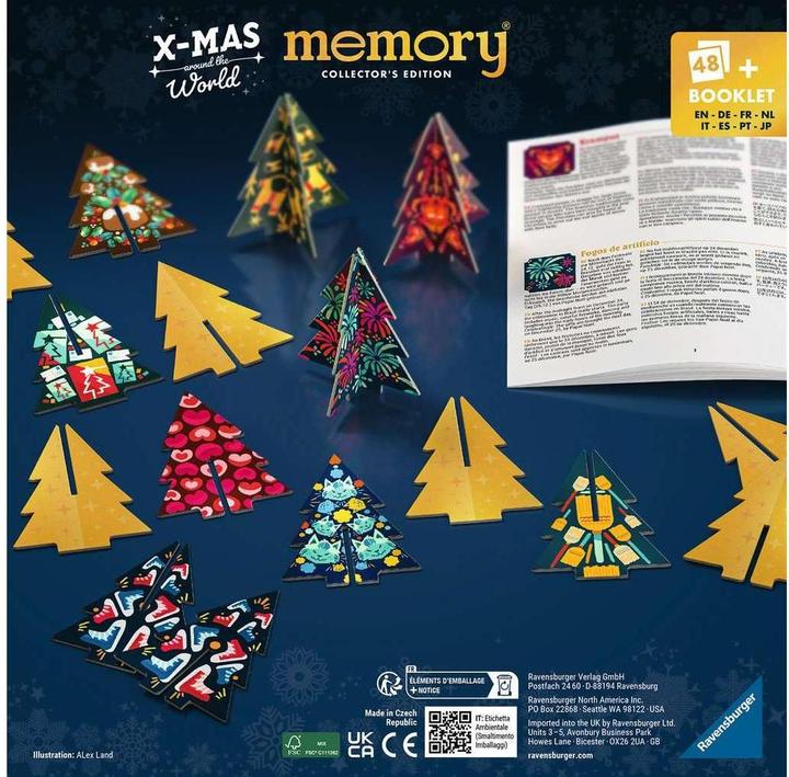 Image du produit Ravensburger 22350 Collector's memory® Noël - Le jeu de mémoire mondialement connu avec (Multilingue, Anglais, Allemand, Italien, Français, Portugais, Espagnol, Islandais, Japonais)