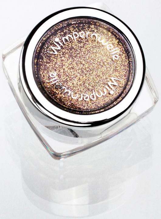 Actual product image Wimpernwelle Glimmer & Glitter (Nougat)