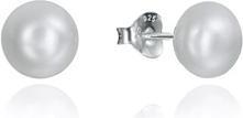 Viceroy Elegant minimalist earrings with Clasica 5090E000-67 pearl - Diameter: 0.7 cm