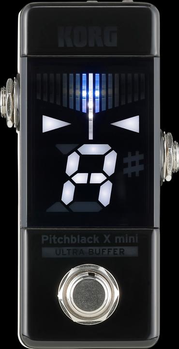 Korg Stimmgerät, Pedal, Mini, Pitchblack, schwarz