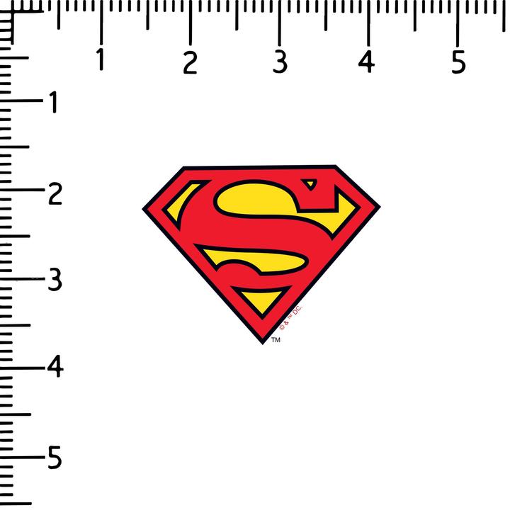 Actual product image Superman Logo Stickers (Pack of 50)