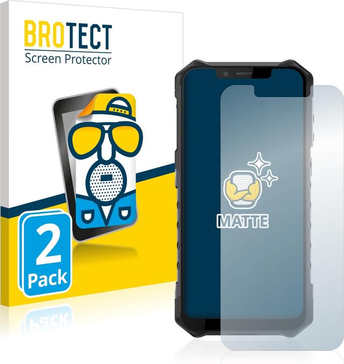 Produktbild BROTECT Entspiegelungs-Schutzfolie Displayschutz Matt (2 Stück, Ulefone Armor 6E)