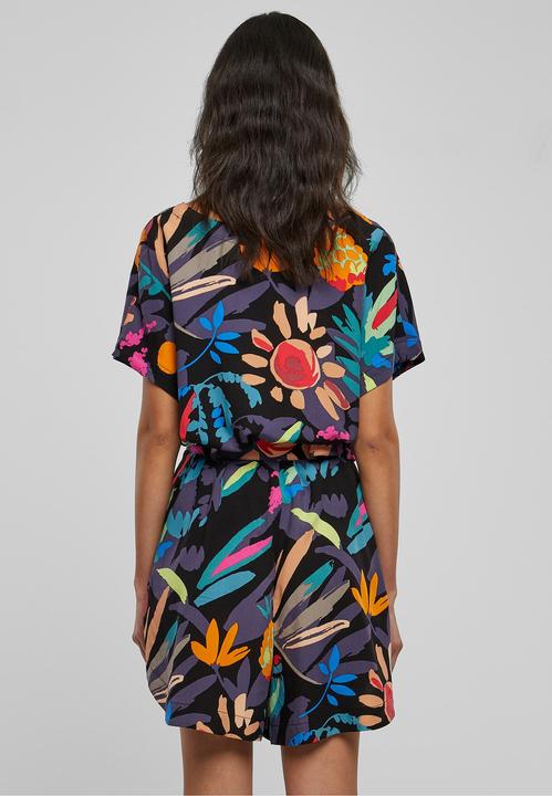 Produktbild Urban Classics Ladies Short Viscose Belt Jumpsuit (5XL)
