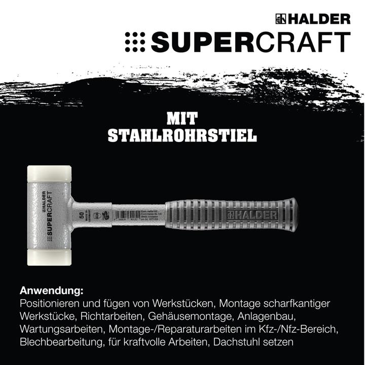 Actual product image Halder Nylon hammer (690 g)