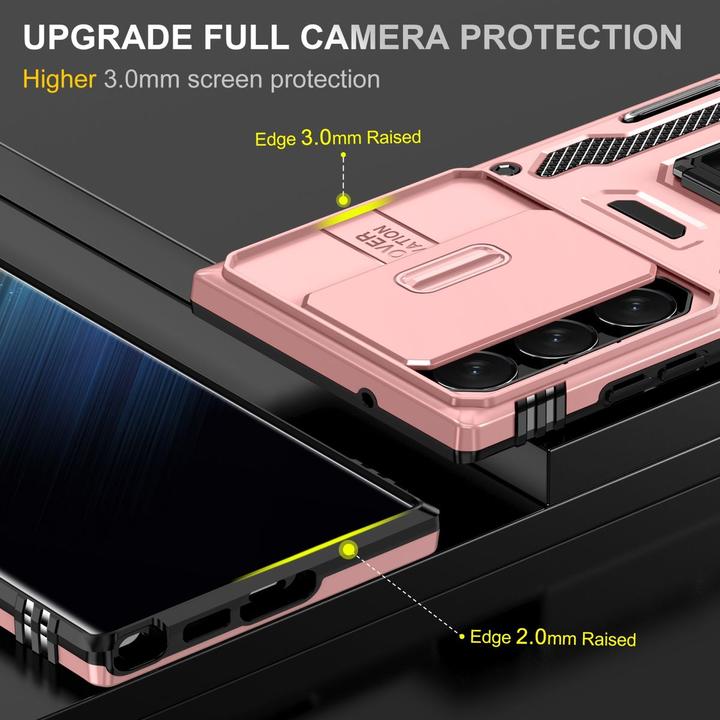 Produktbild Amazon Hülle für Samsung Galaxy S24 Ultra 5G Schutz Handy Case Cover Kamera Etui Bumper (Samsung Galaxy S24 Ultra)