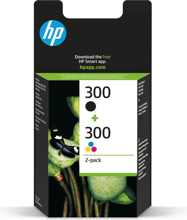 HP 300 (M, BK, Y, C)