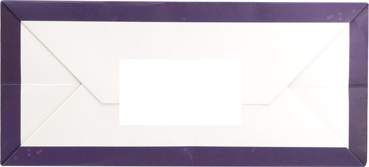 Produktbild Idena Geschenktasche Weihnachten lila 18x8x23cm (Geschenktüte)