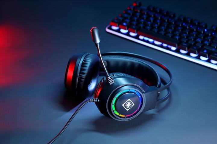 Actual product image Deltaco USB - Wired Gaming Headset (Cable)