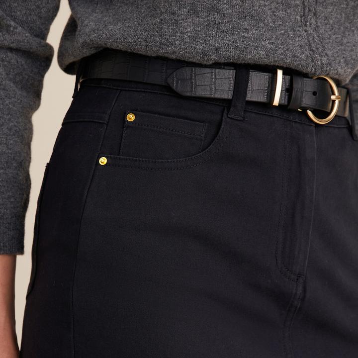 Produktbild Anne Weyburn Gerader Rock aus Baumwollstretch (44)