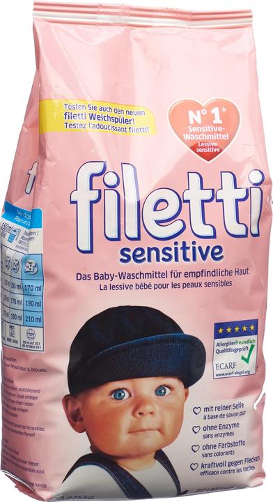 Filetti Sensitive (20 Waschgänge, Waschpulver)