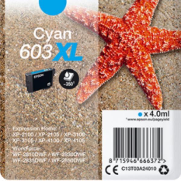Produktbild Epson Singlepack 603XL Ink (C)
