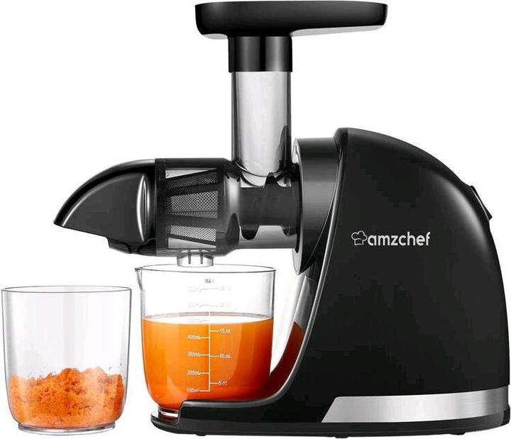 Produktbild Amzchef 1501-BK-SM slow-running juicer (black)