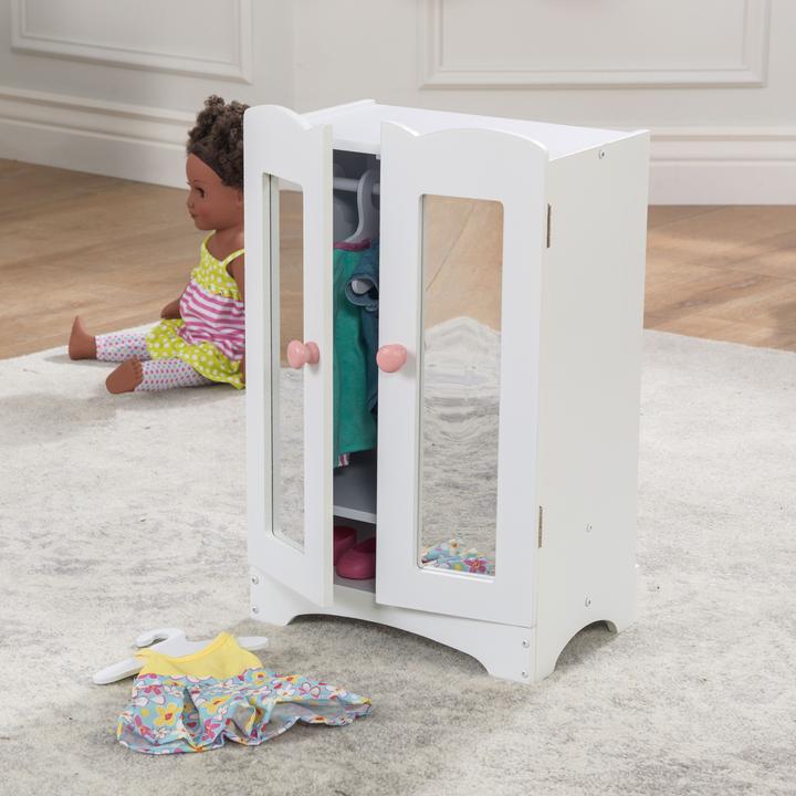Actual product image KidKraft Small dolls wardrobe Lil' Doll
