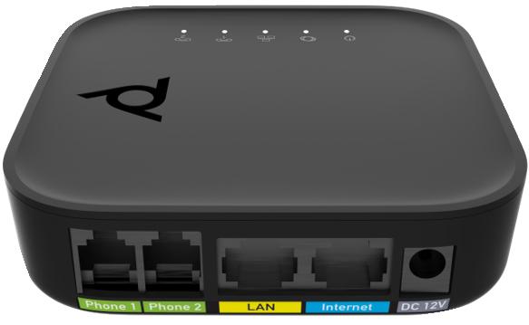 Actual product image Poly ATA 402 2FXS VP VoIP Adptr SIP No l