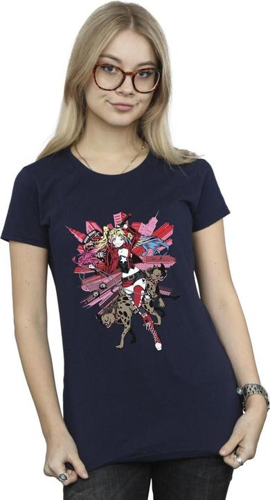 Image du produit T-Shirt coton Harley Quinn Hyenas Femme/Dames (XL)