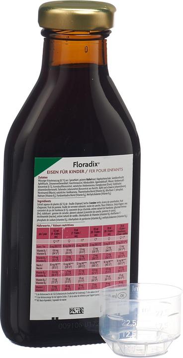 Produktbild Floradix Eisen für Kinder (1 Stück, Flüssigkeit, 606 g)