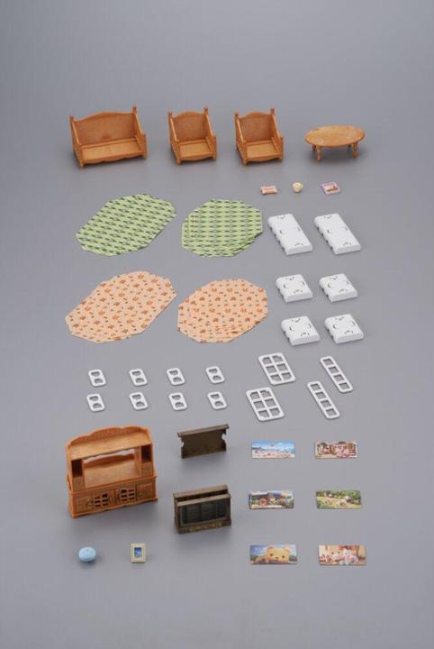 Actual product image Sylvanian Families Country house living room
