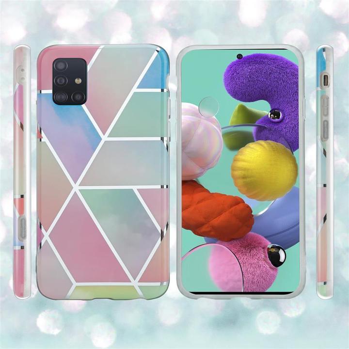 Image du produit Cadorabo Couverture IMD TPU Marbre coloré (Samsung Galaxy M40s)
