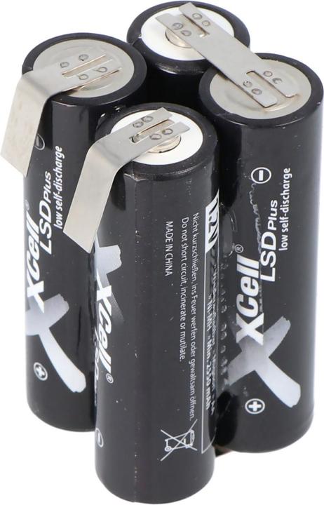Immagine prodotto AccuCell Batteria Makita 6722D, 6722DW, 6723DW, TL000012 CS-MKT672PW, 4 x APFT2100-1 (4.80 V, 2100 mAh)
