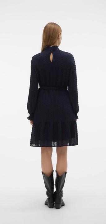 Actual product image Vero Moda Vmluna Ls High-Neck Short Dress Wvn Exp Dress (XL)