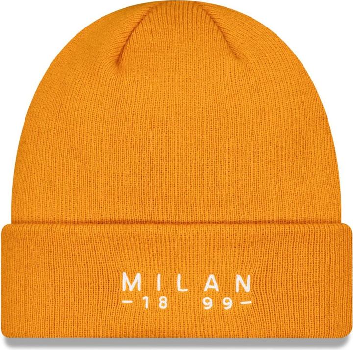 New Era Wintermütze Cuff Beanie - AC MAILAND orange