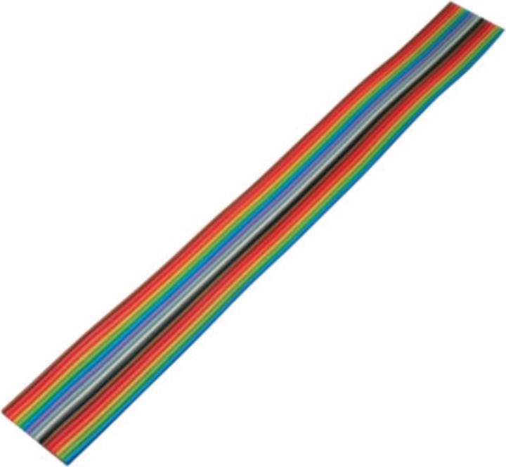 Shiverpeaks S/CONN maximum connectivity câble plat, couleur grille 1,27 mm, 16 broches, 3,0m (3 m)