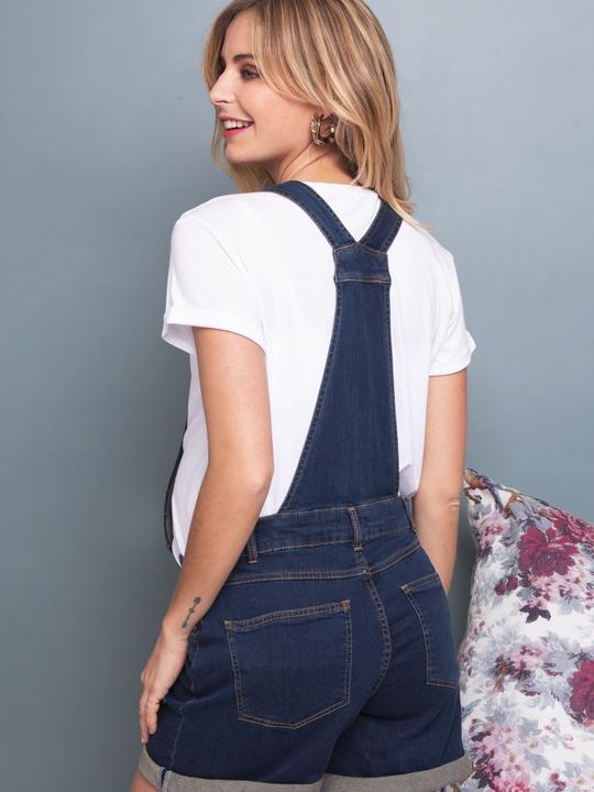 Actual product image Envie de Fraise Maternity bib jeans HENRI (32)
