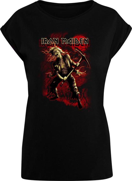 Produktbild Merchcode Ladies Iron Maiden - Breeg Extended Shoulder Tee - 114343 (XS)