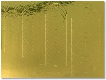 Actual product image You Nails Dramatic Smile Line (Nail lutensil, Gold)
