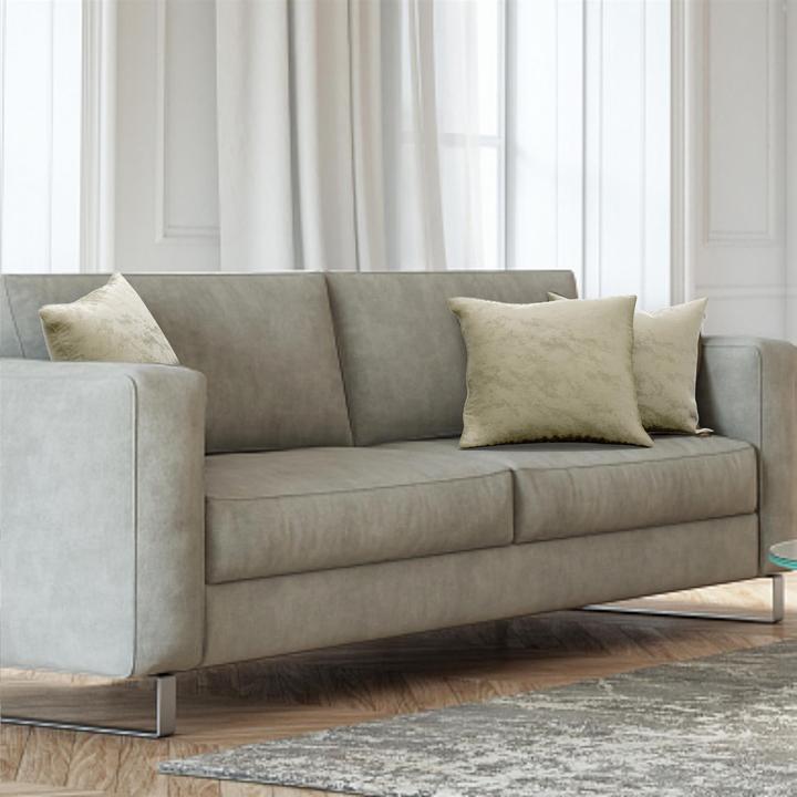 Actual product image Intirilife 2x Velvet Cushion Covers 40x40 cm (40 x 40 cm)