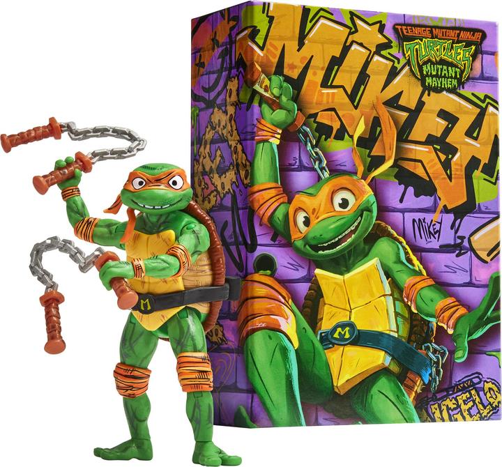 Boti TMNT: Mutant Mayhem - Michelangelo Comic Con Turtles 7 inch Figure