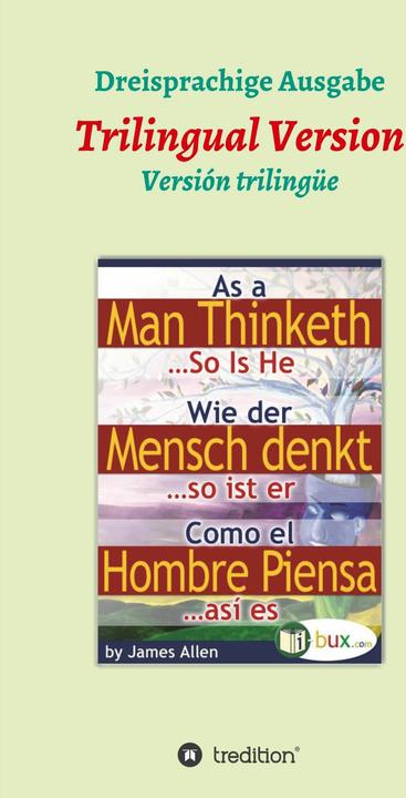 Label énergétique Wie der Mensch denkt, so ist er (Allemand, James Allen, 2017)