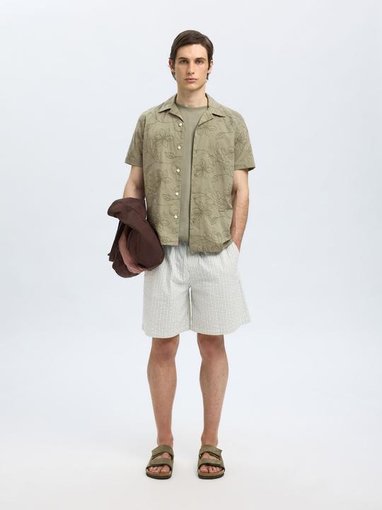Actual product image Selected Homme 100% Baumwoll Kurzarmhemd (L)