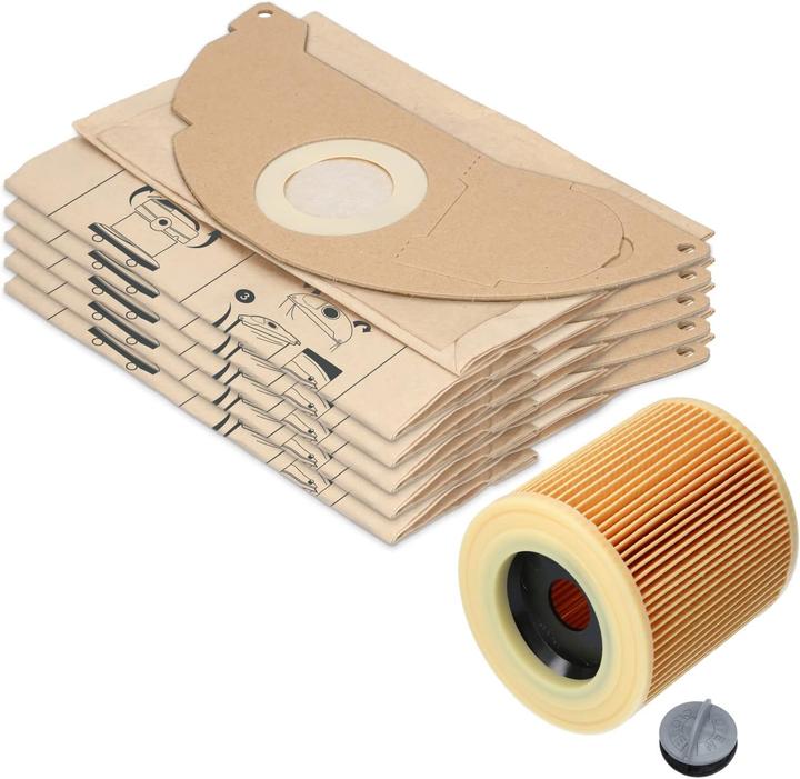 Immagine prodotto Mc Filter 11-teiliges Staubsaugerbeutel-Set für Kärcher WD2/MV2 (11 x)