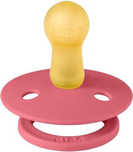 Image du produit Bibs Sucette Colour (ronde), Dusty Pink & Coral (2 x)