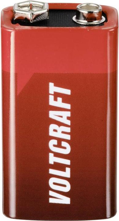 Image du produit Voltcraft 6LR61 (10 pcs, 9V Block, 550 mAh)