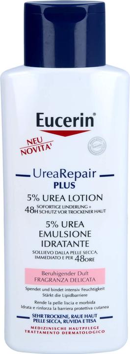 Produktbild Eucerin UreaRepair PLUS Lotion 5 % mit beruhigendem Duft (Körperlotion, 250 ml)