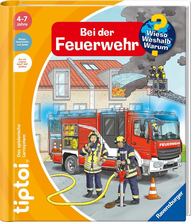 Image du produit tiptoi Bei der Feuerwehr (Allemand, L'évasion de Daniela, Niklas Böwer, 2022)