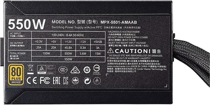 Produktbild Cooler Master MasterWatt (550 W)