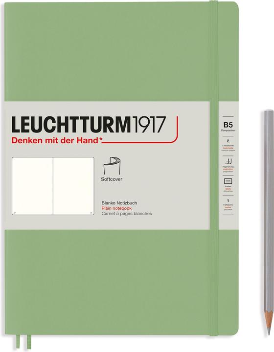 Produktbild Leuchtturm1917 Composition (B5, Blanko, Weicher Einband)