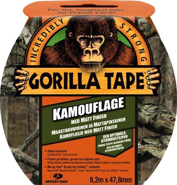 Immagine prodotto Gorilla nastro adesivo super forte 48 mm x 8,2 metri Camoflage (48 mm)